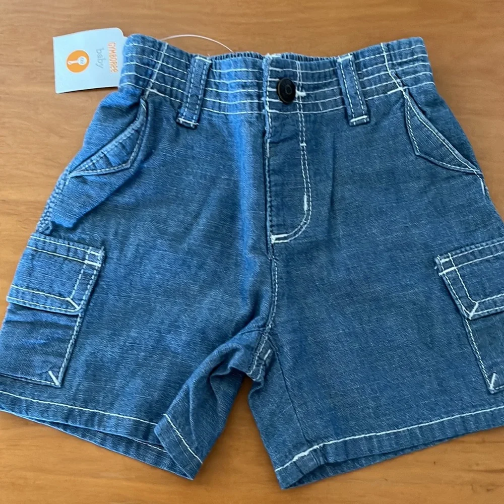Gymboree baby shorts set
